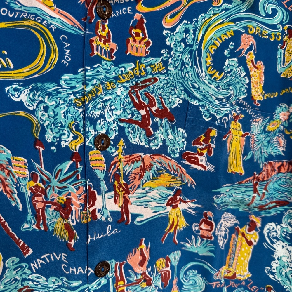 Avanti Hawaii Vintage-style silk Aloha shirt XXL
100% Crepe de Chine silk - Picture 6 of 6